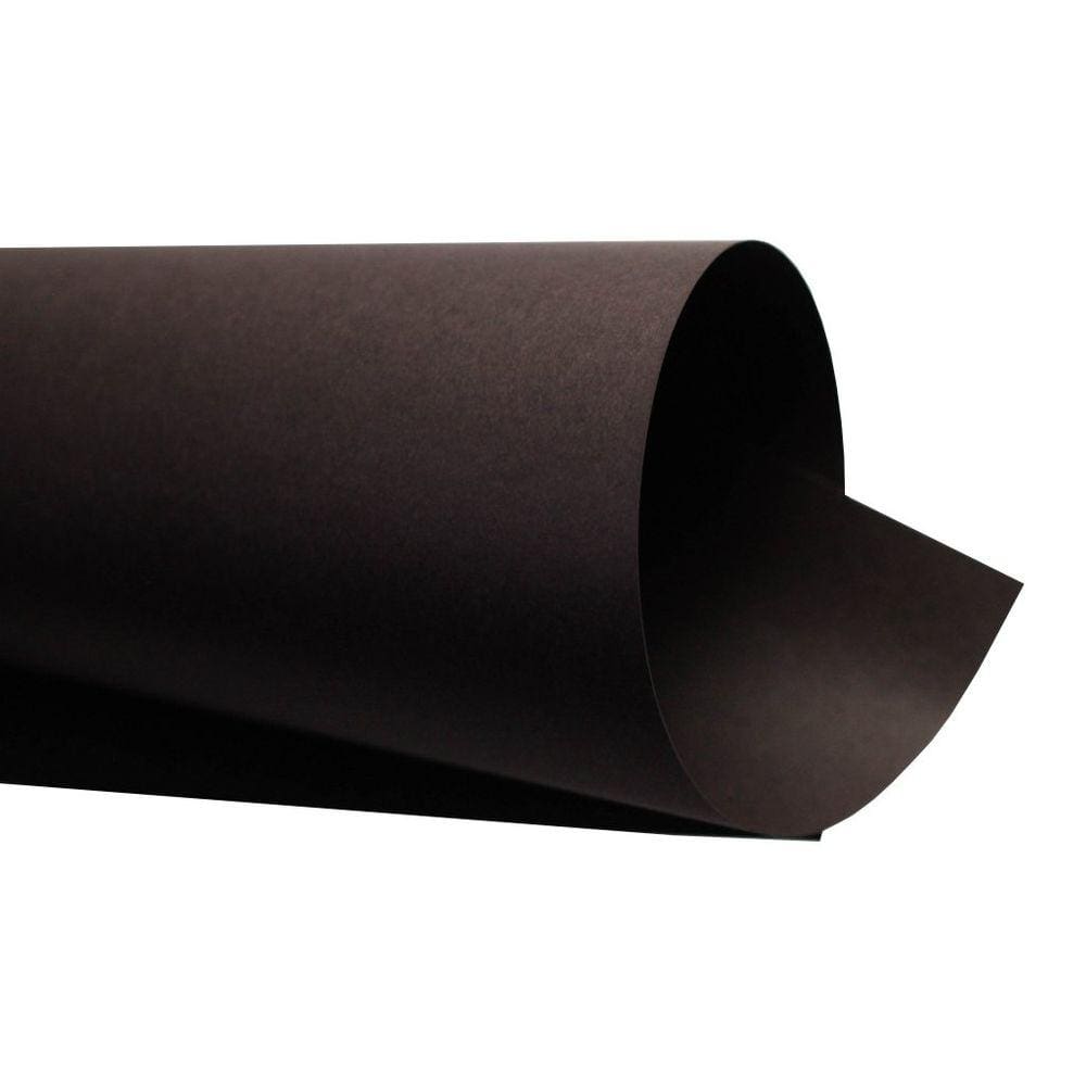 Papel Color Plus 240g - Formato A4 Marrom Escuro Marrocos - 20 folhas