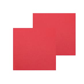 Papel Color Plus 180g - 30,5x30,5cm – Pacote com 25 Folhas Vermelho Tóquio