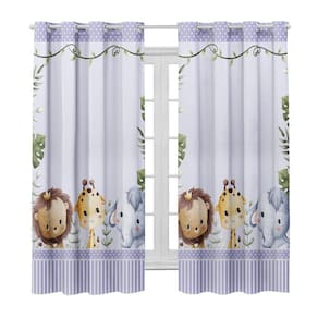 Cortina Infantil Blackout 2,80 X 2,20 Estampada Decorativa