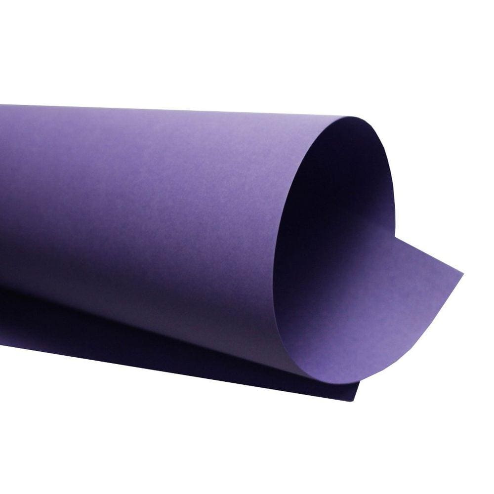 Papel Color Plus 180g – Formato A4 Lilás Amsterdam - 10 folhas