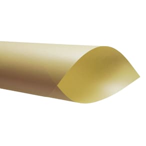 Papel Perolado 180g – Formato A4 Amarelo Baunilha - 10 folhas