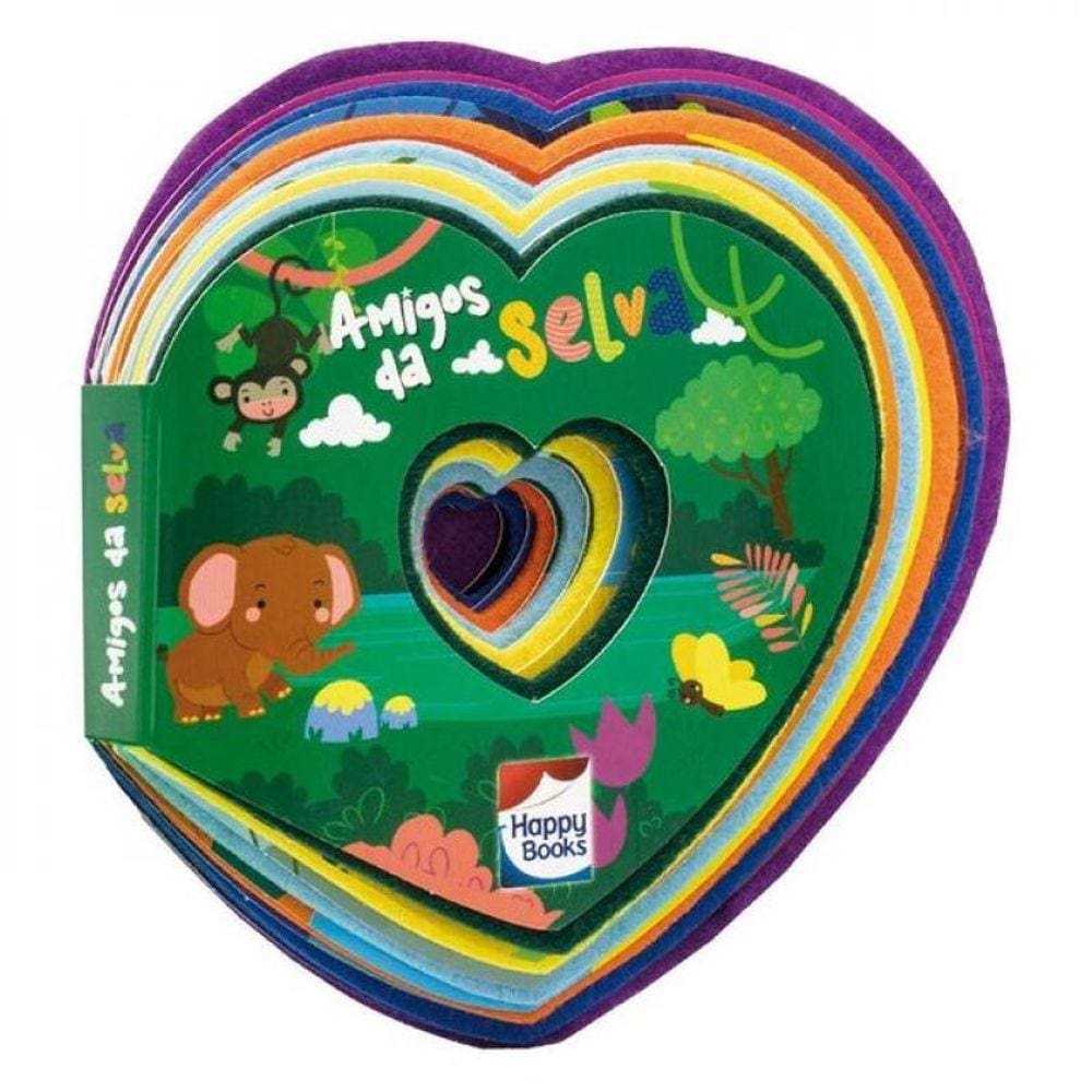 Feltros Curiosos: Amigos Da Selva