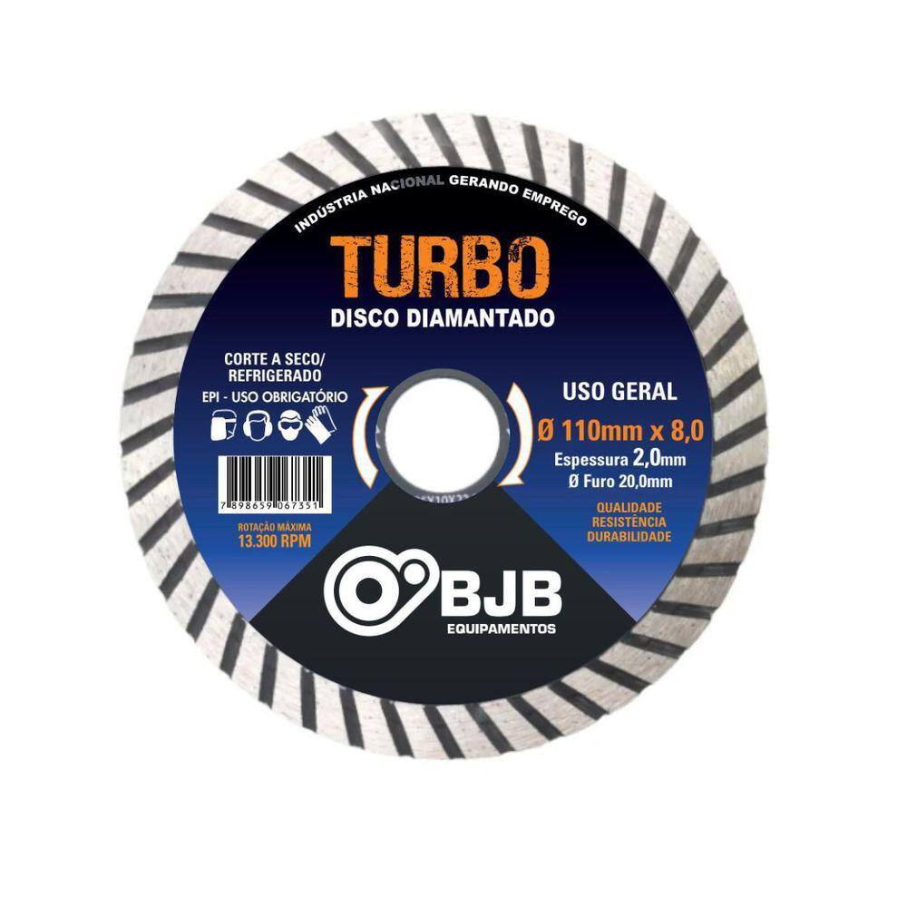 Disco De Corte Diamantado Turbo Para Makita Serra 20Mm