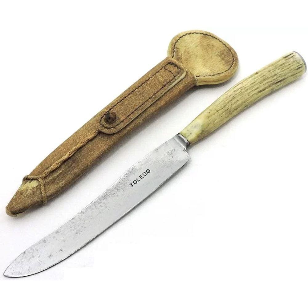 Antiga Faca Toledo de Coleção, Lâm. 13 cm.