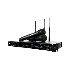 Microfone sem Fio Duplo Dylan QS-10 M2 True Diversity