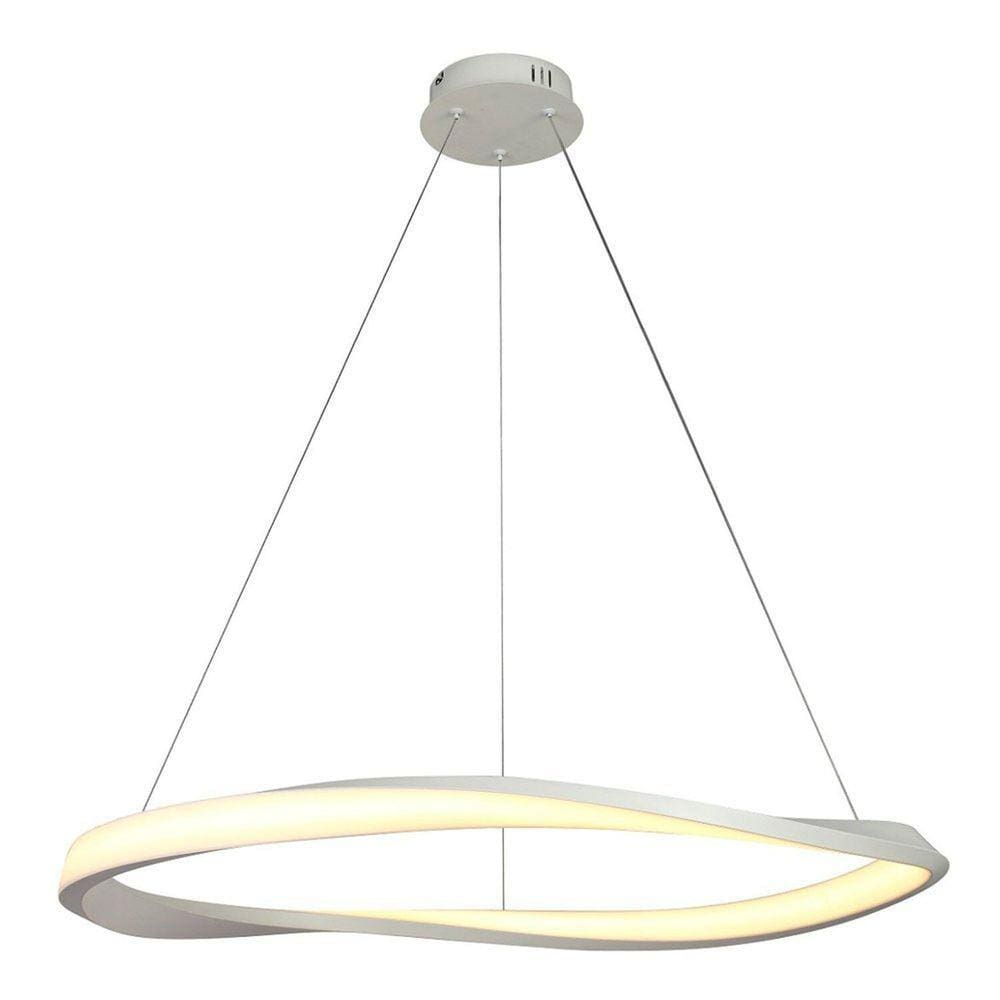 Pendente Mobius 1xled 36w Branco