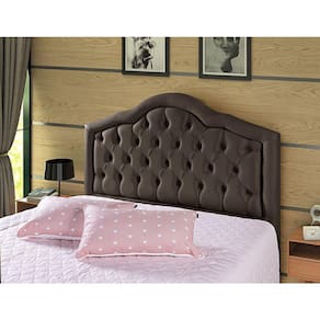 Cabeceira para Cama Box Queen 160 Cm Veneza Marrom