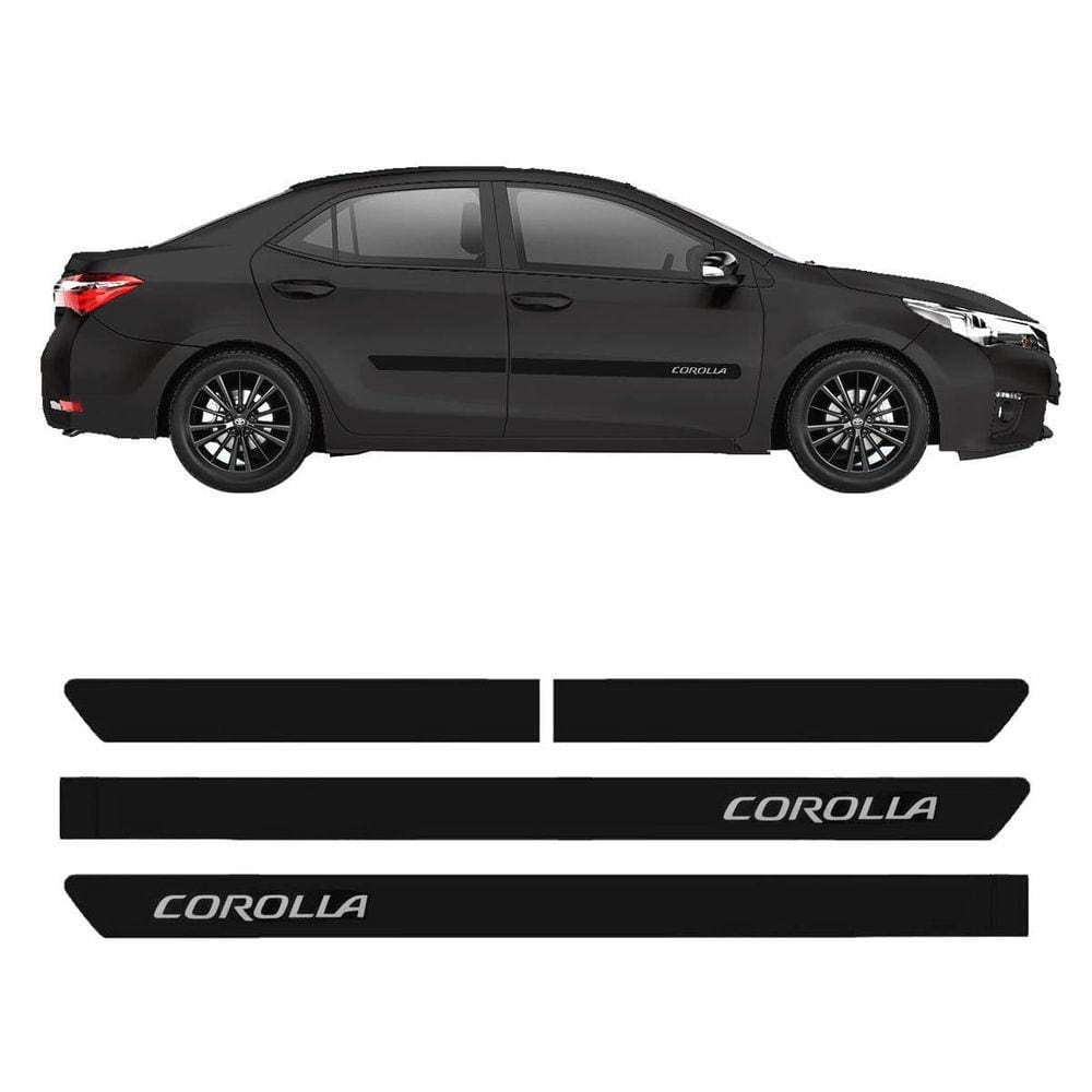 Friso Lateral Corolla Todos Anos Com Nome 5070A