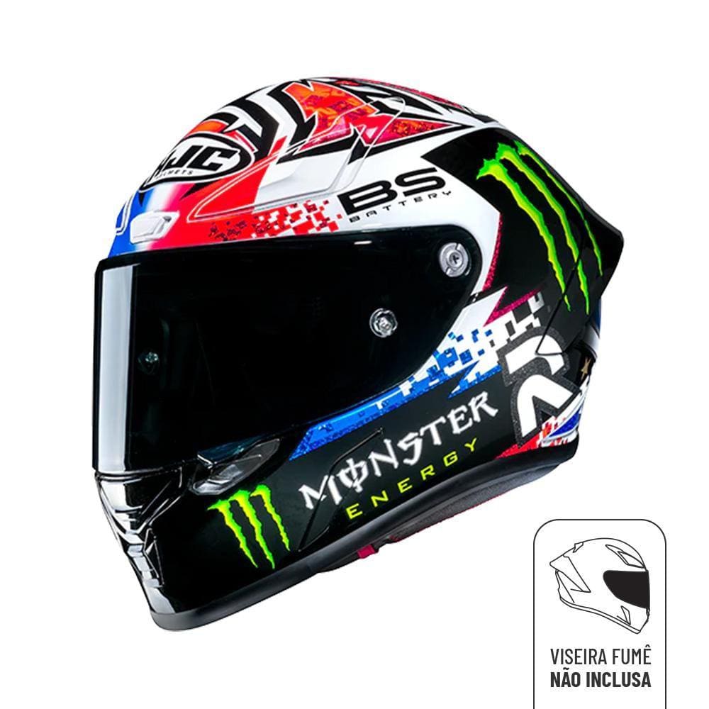 Capacete Hjc Rpha 1 Quartararo Le Mans Monster Moto GP 61 [F016]