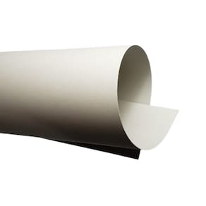 Papel Color Plus 180g – Formato A4 Cinza Claro Roma - 10 folhas