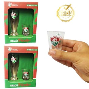 Kit 2 Copos Munich Tulipa Cerveja 2 Copos Dose Pinga Cachaça