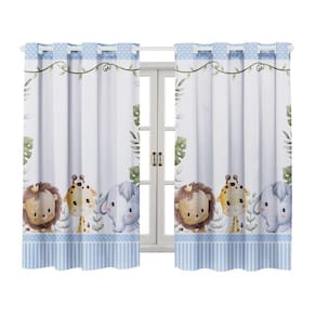 Cortina Infantil Blackout 2,00 X 1,40 Estampada Decorativa