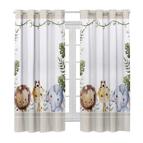 Cortina Infantil Blackout 2,80 X 2,20 Estampada Decorativa