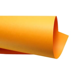 Papel Color Plus 180g – Formato A4 Laranja Jamaica - 20 folhas