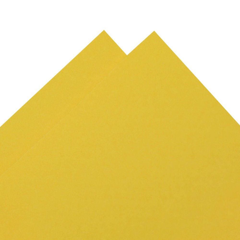 Papel Color Plus 80g - Formato A4 Amarelo Rio de Janeiro - 25 folhas