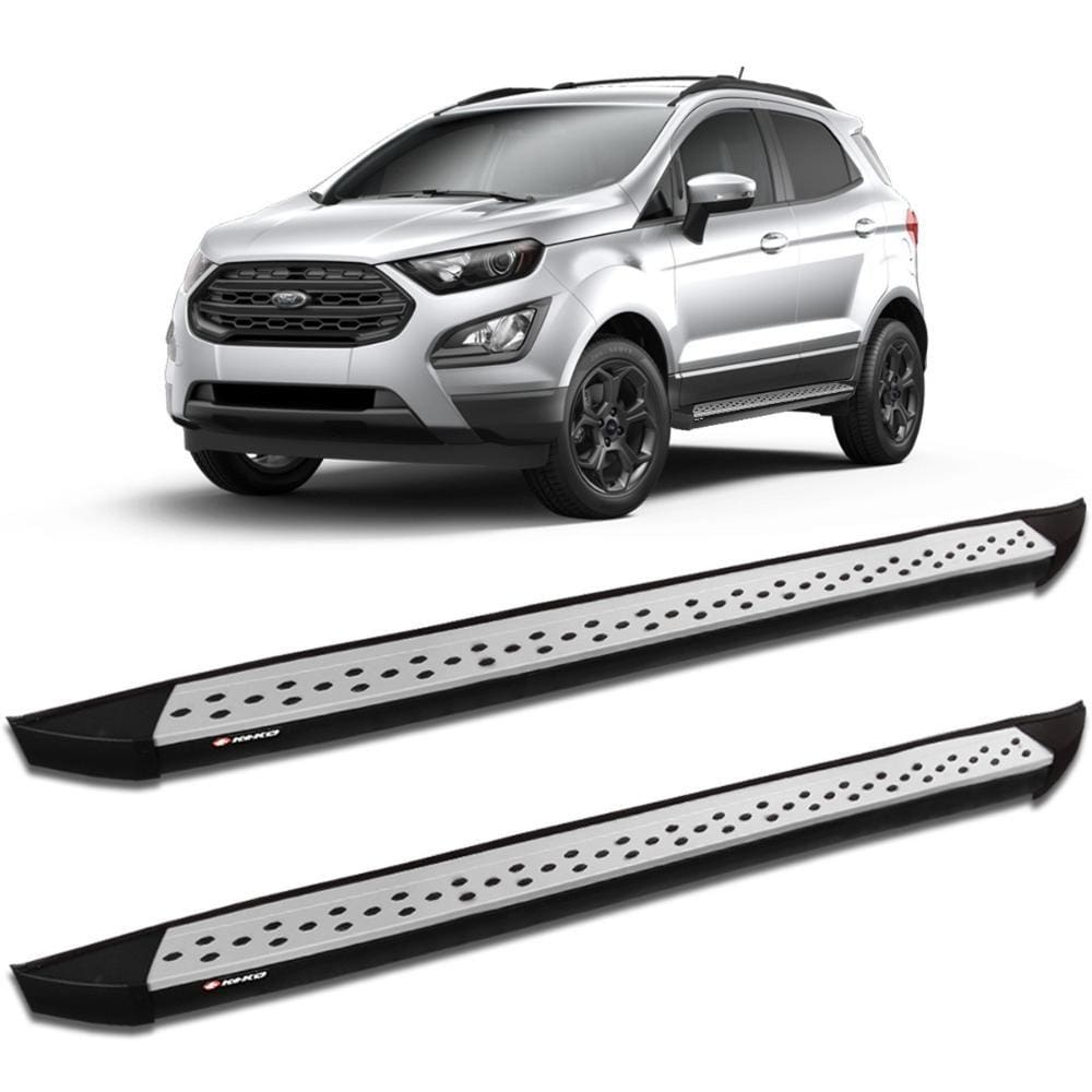 Estribo Ecosport 2013 a 2021 Aluminio Prata K2 My Way