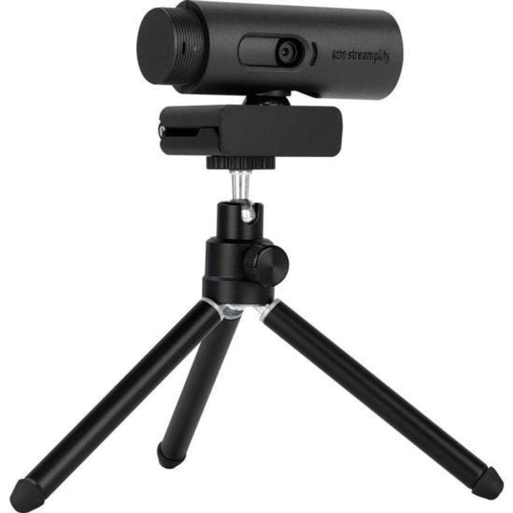 Webcam Streamplify Full Hd 60fps Preta [f002]