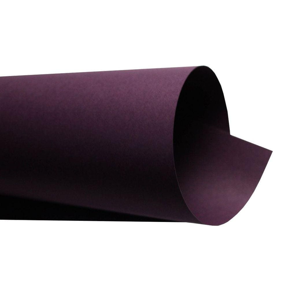 Papel Color Plus 240g - Formato A4 Roxo Mendoza - 10 folhas