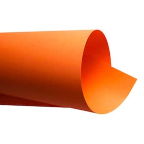 Papel Color Plus 180g – Formato A4 Laranja Cartagena - 10 folhas