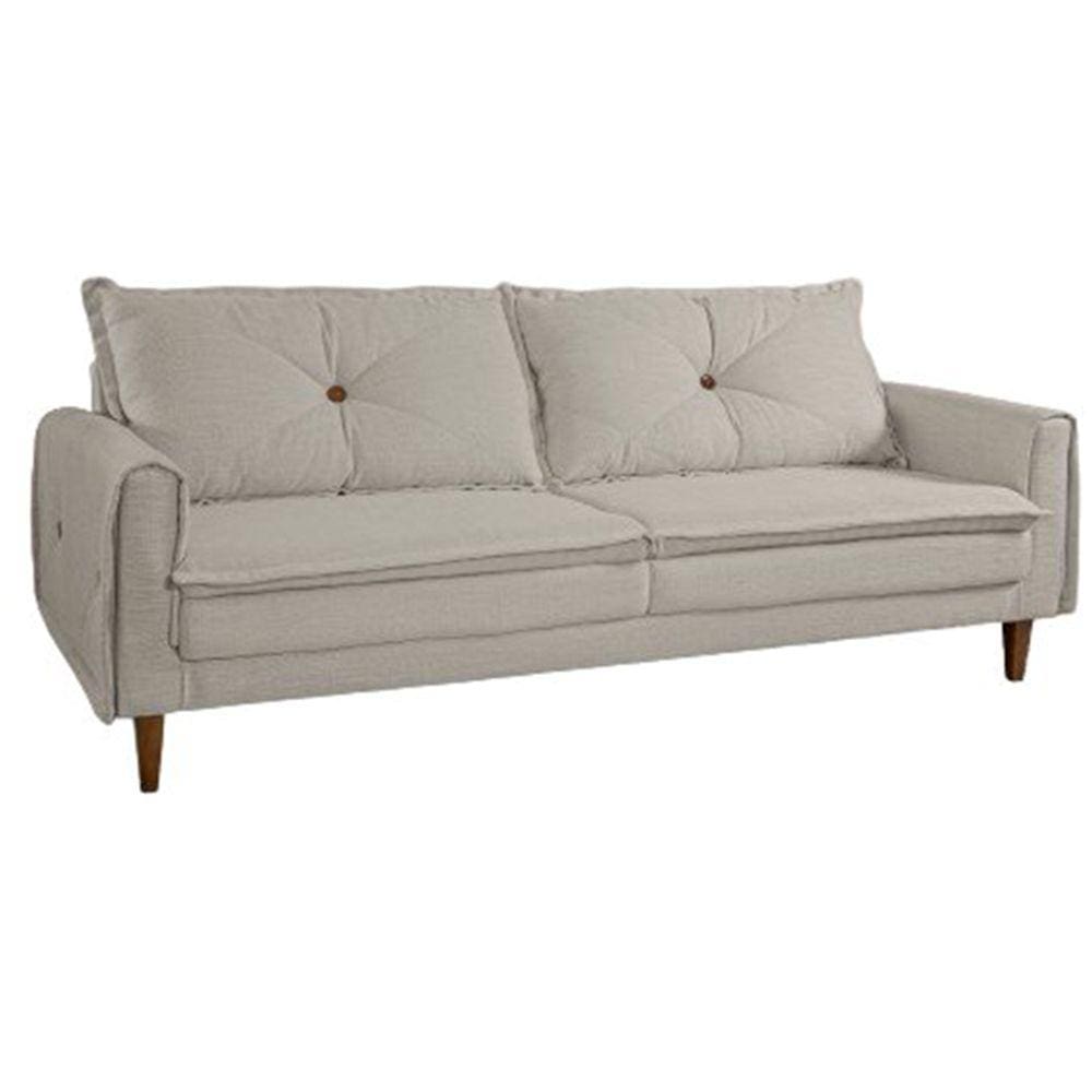 Sofá Miami 210cm - Bege