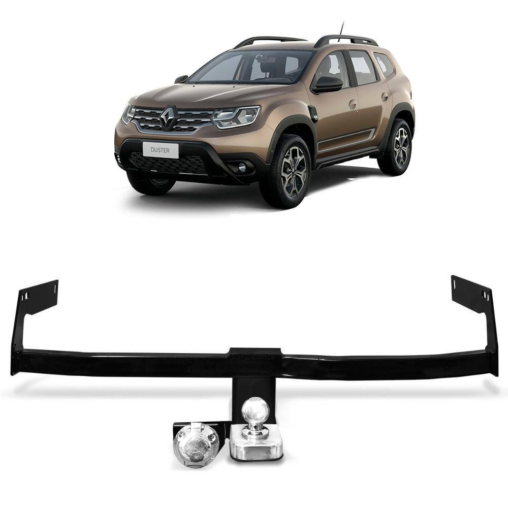 Engate Reboque Duster 4x2 4x4 2010 a 2023 C/pleto Fixo 500kg