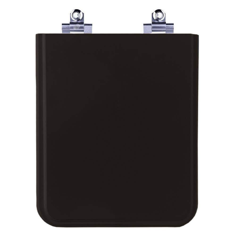 Assento Sanitário Fechamento Lento Square Preto Para Incepa