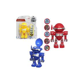 Brinquedo Infantil Transformers Vira Robô Colorido Lançador