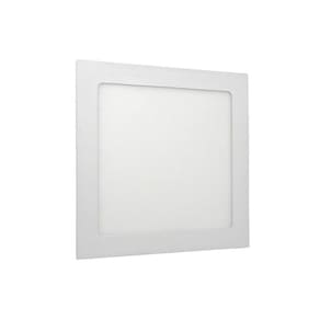 Plafon Painel Led Embutir Quadrado 30w 40x40cm Bivolt 3000K Luz Quente Decoração