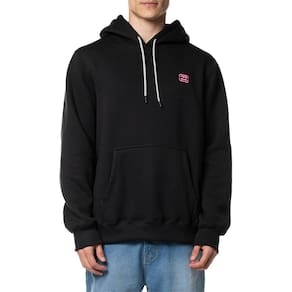 Moletom Billabong Canguru Bracket Wave 305GRM WT24 Preto