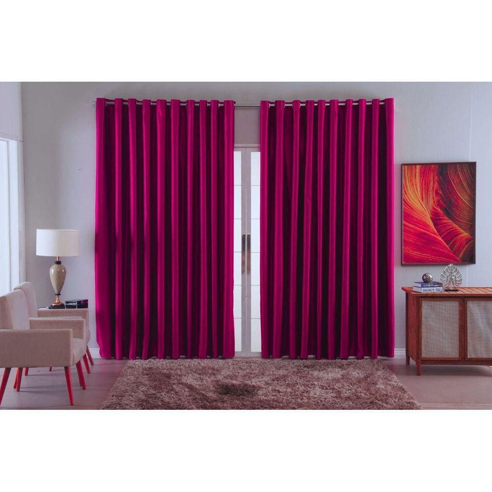 Cortina Blackout Em Tecido Ellegance Sala Quarto 5,00X2,80