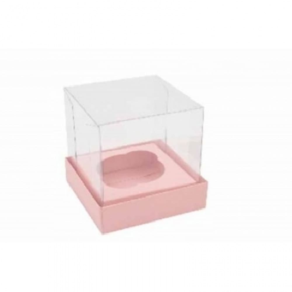 Caixa Cupcake Rosa Ideia