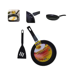 Frigideira Aluminio 22Cm Revestimento Antiaderente Espátula