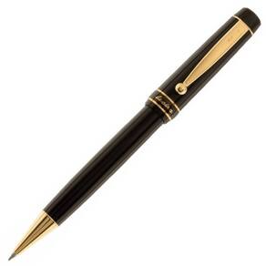 Caneta Esferográfica Pilot Lucina Preta Brilhante Gt