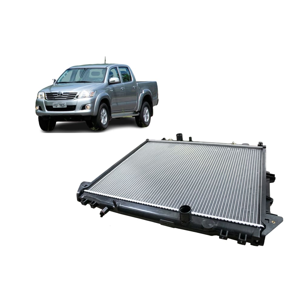 RADIADOR HILUX 2.5/3.0 DIESEL ( 2006/... ) ( 690 x 640 x 50 )