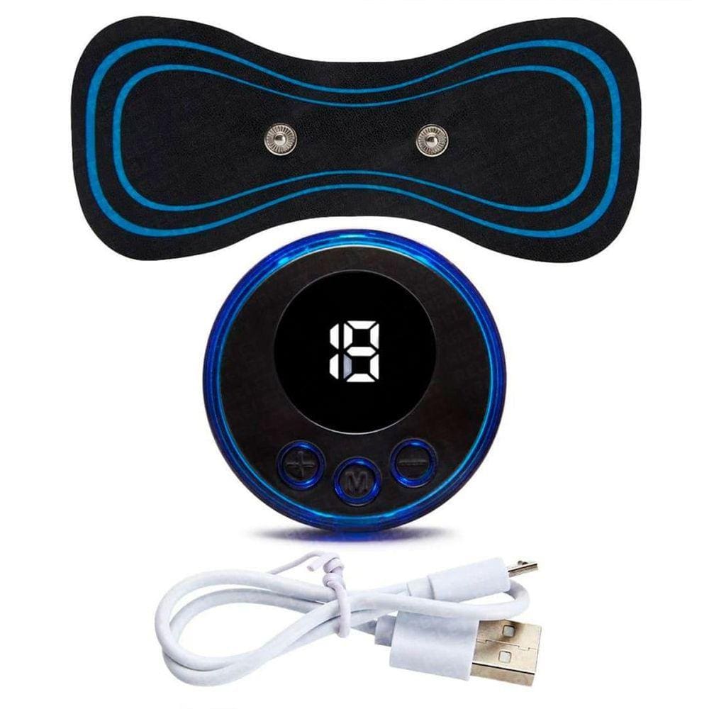 Massageador Eletrico Choque Ems Dor Coluna Pernas Pés Lombar