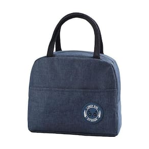 Bolsa Termica Lunch Bag Brivilas Marmita / Viagem - Azul