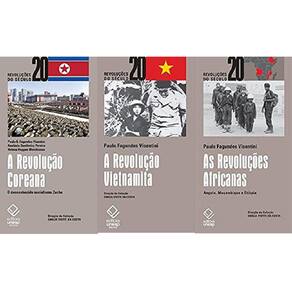 Kit 3 Livros Paulo Fagundes Visentini Revolução Coreana +