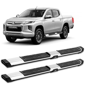 Estribo L200 Triton Sport 2017 a 2023 Cromado Keko My Road
