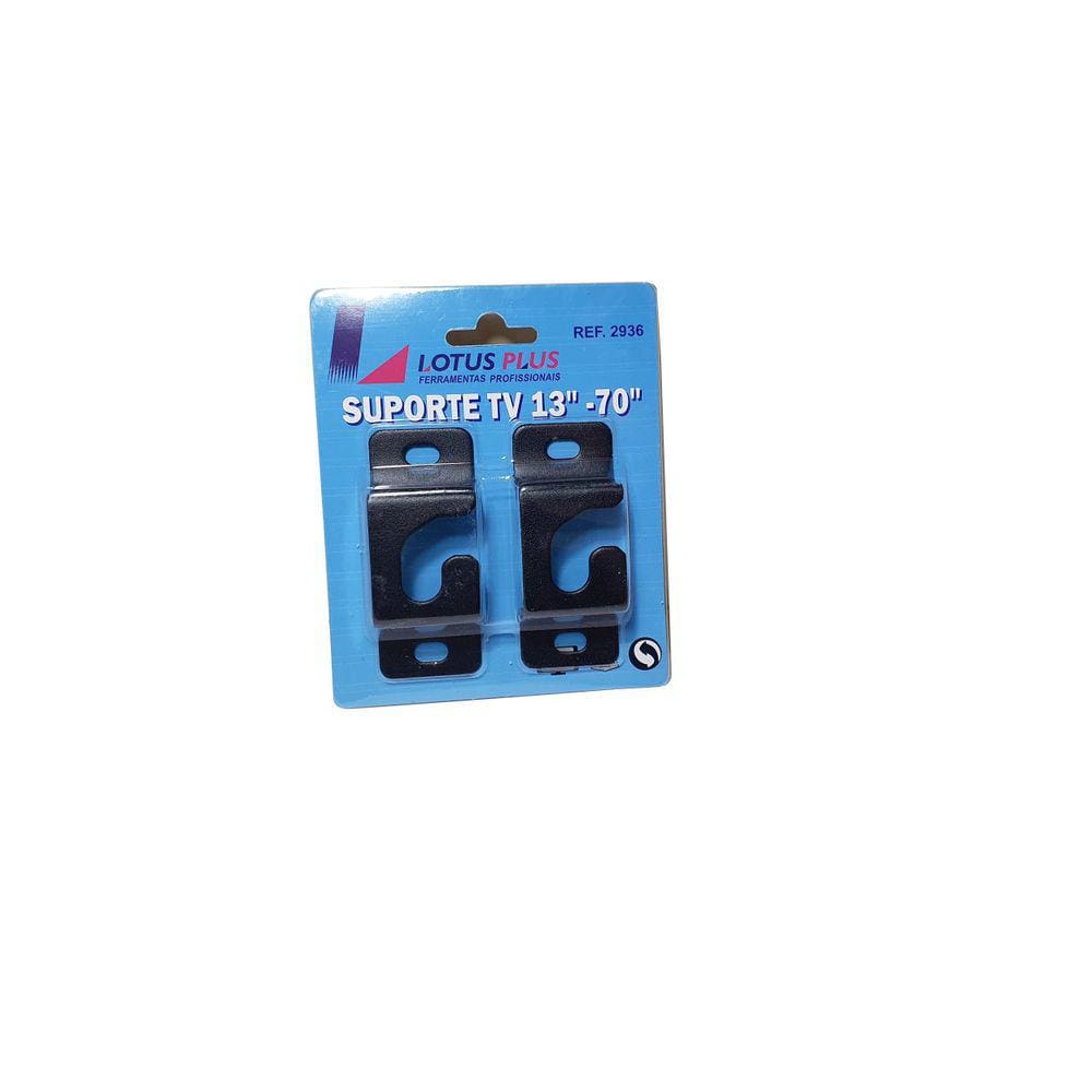 Suporte Fixo Universal TV 13-70 - Aço Carbono, 60kg