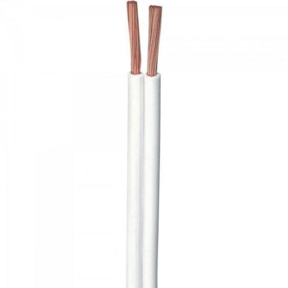Fio 2X12 2,50Mm Branco Controller - Rl / 100