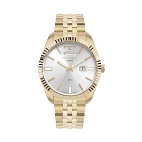 Relógio Dourado Masculino Technos Riviera 2350Aj/1K