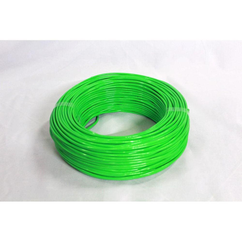 Fio Cabo Flexível 6 Mm 100 Metros Verde