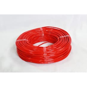 Fio Cabo Flexível 6 Mm 50 Metros Vermelho