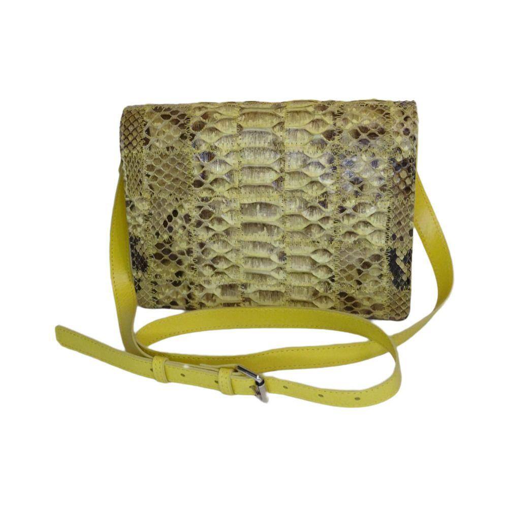 Bolsa Frank Nemeth, Modelo Melissa, Tampa Pele Python E