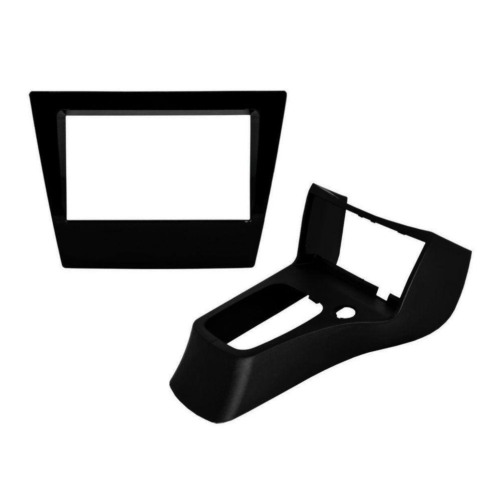 Moldura 2 Din GM Celta G2 06/15 e Prisma 06/12 Black Piano Com Console (Japonês/Chinês) - (5960)