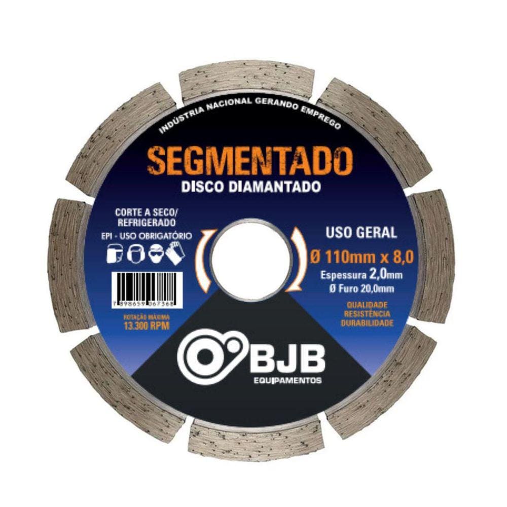 Disco Corte Diamantado Concreto Serra Para A Makita 110Mm