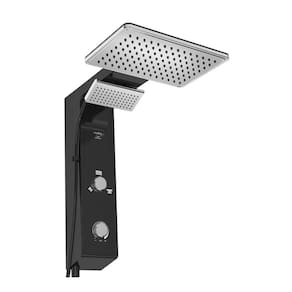 Chuveiro Eletrônico Hydra Falls Preto/Cromado 220V 7700W