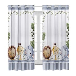 Cortina Infantil Blackout 2,80 X 2,20 Estampada Decorativa