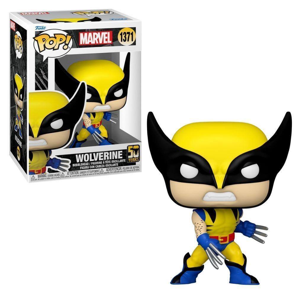 Boneco Funko Pop Marvel 50Th Wolverine Classic Suit