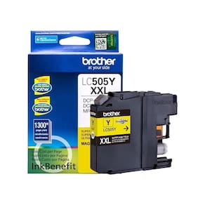 Cartucho Brother LC 505 Y Amarelo